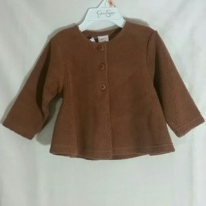 ⭐Zutano Baby Chocolate Cozie Swing Jacket⭐
